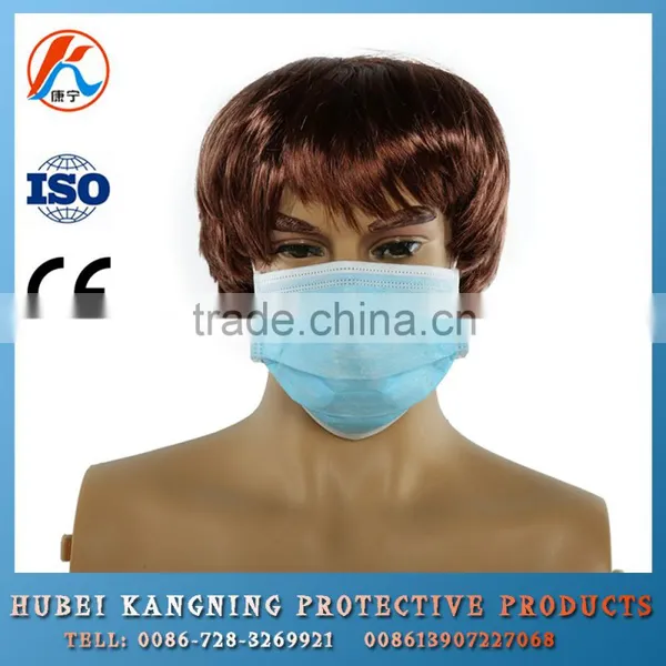 China Mouth Cover Mask 2 Ply Nonwoven Anti Dust Face Mask photo-3