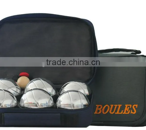 Baoding France Steel Bocce Balls Set Wirh 6 Pcs Nylon Bag photo-3