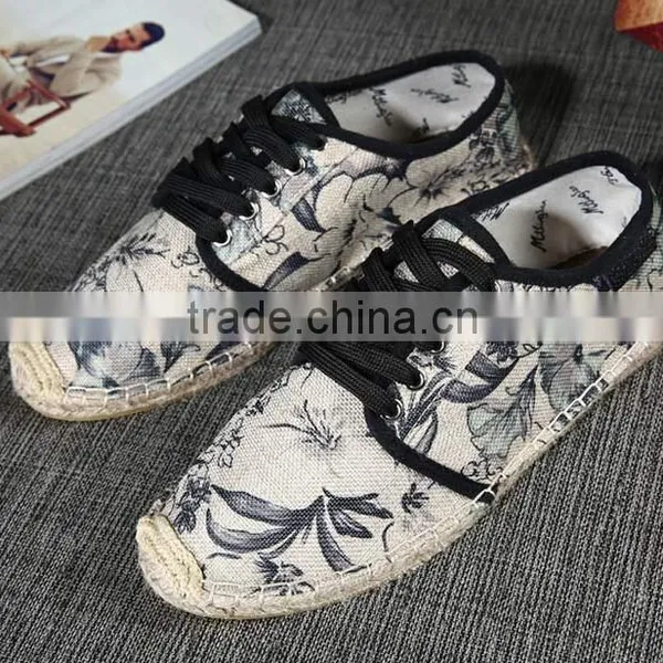 Mens Espadrille Shoes , Tide up Canvas Espadrilles,espadrilles Stock,espadrilles Shoes Men photo-5