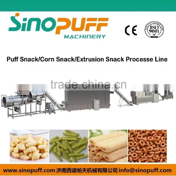 Advanced 30-1000kg/h Snack Extruder/puff Snack Extruder/Snack Pellet Extruder photo-5
