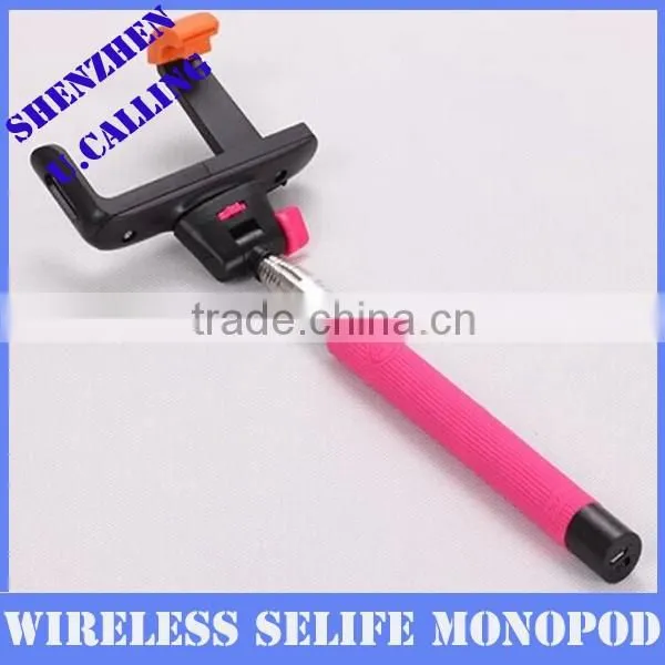 2015 New Design Protable Wireless Monopod Selfile Stick For IPhone 6 And Smartphone photo-2
