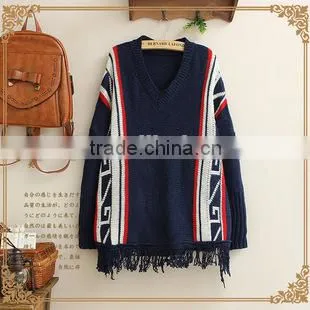 Geometric Lace Jacquard Tassel Loose Set of Head photo-3