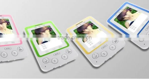 C88 Student Card Phone 2.4G FRID Ibaby Kids Sos Button Mobile Phone Voice Tracker for Children photo-2
