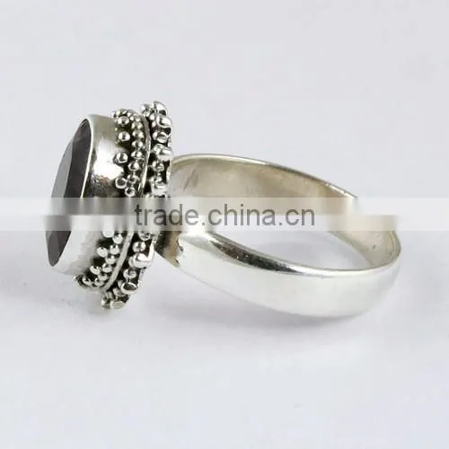 Simple Design !! Purple Amethyst 925 Sterling Silver Ring, Handmade Silver Jewelry, Silver Jewelry Exporter photo-4