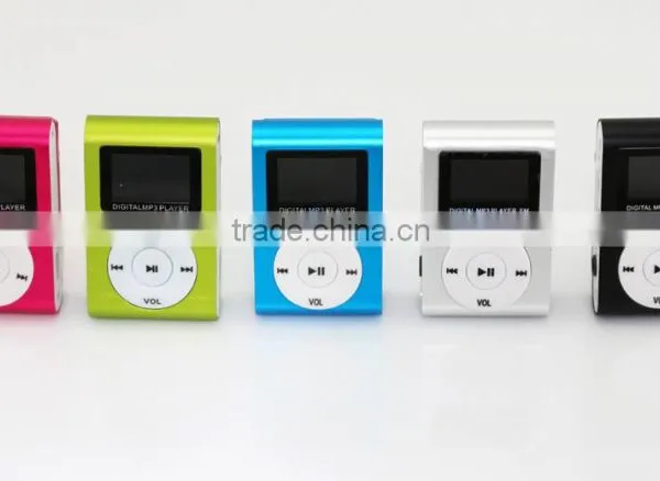 Hot 2gb 4gb Clip Mp3 Player With FM Radio LCD Display Screen Quality Choice photo-2