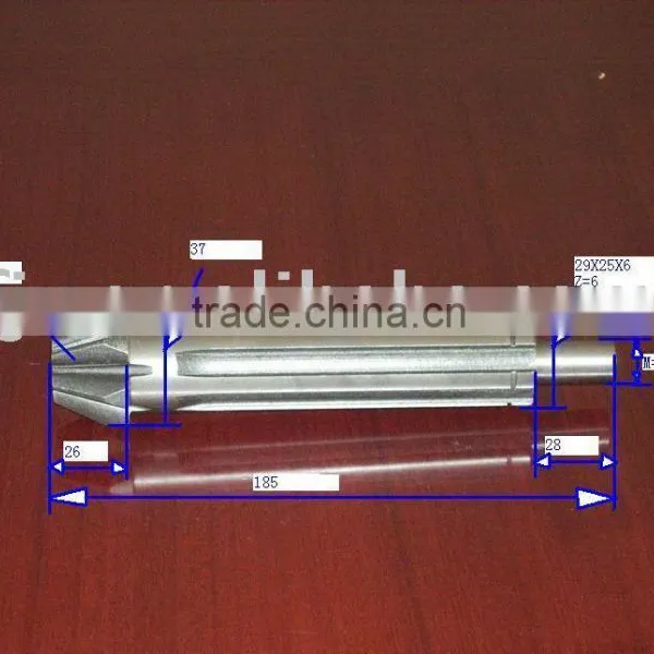 R6-11 Short Spline Shaft