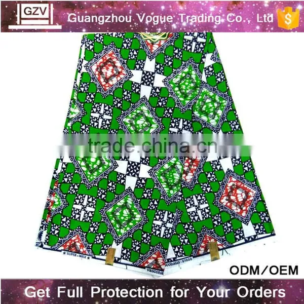 Online Wholesale George 100% Cotton Men African Bazin Fabric With Blouse