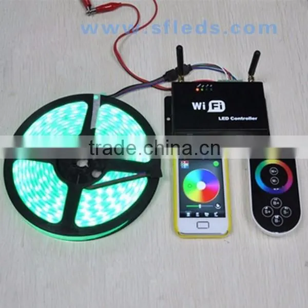12V 2.4G LED Wireless Rainbow Touch RGB LED Controller photo-2