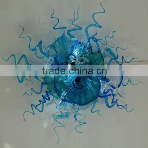 Hand Blown Glass Chandelier Decoration XO-20150620 Modern Glass Chandelier From Famous Chinese Glass Artist Mr Ou LianHua