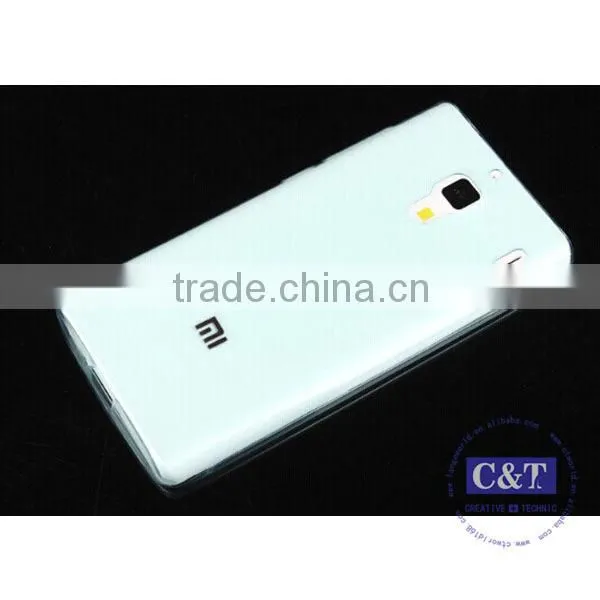 C&T Crystal Clear Ultrathin Slim TPU Back Cover Protective Case for Xiaomi Redmi 1s Cover photo-4