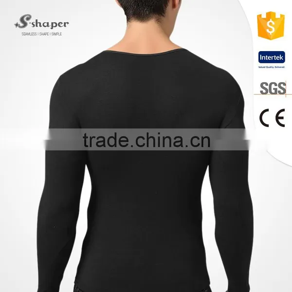 S-SHAPER Men' s Seamless Body Shaper Underwear Wholesale photo-2