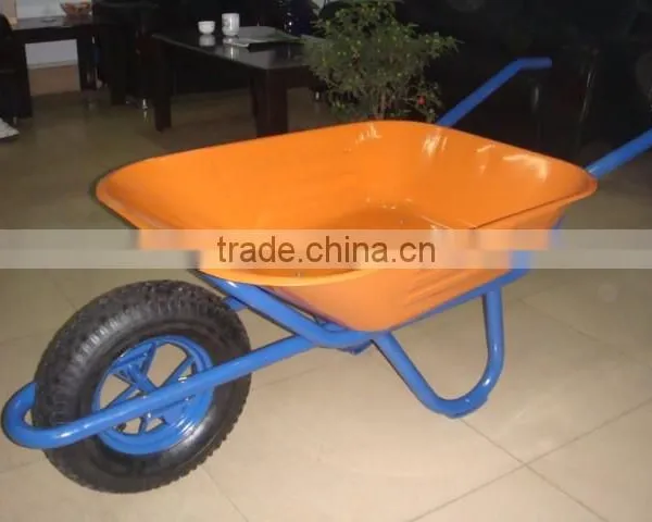 WB6408, Africa Market 130kg Capacity Buiding Hand Tools, Garden , Farm, Industry Wheelbarrow