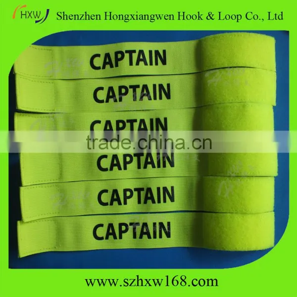 Customized Polyester Hook Loop Captain Armband photo-5