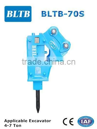 GOOD QUALITY 70MM CHISEL HYDRAULIC JACK HAMMER FOR 4-7T EXCAVATOR photo-2
