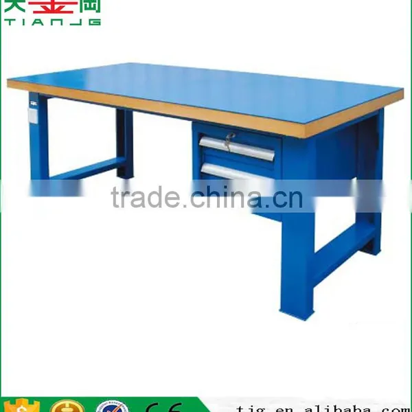 Taiwan TJG Outstanding Appearance Single Rail Drawers Steel Desk Top Workbench