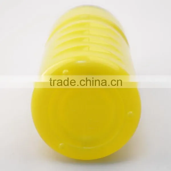 High Quality Yellow Squeeze PE Clear Plastic Drinking Water Bottles for Travel photo-5