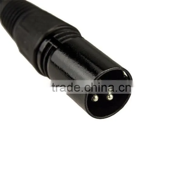 New 3pin XLR FEMALE Jack to Dual 2 MALE Plug Y SPLITTER Cable Adaptor 1 ft Cord photo-5