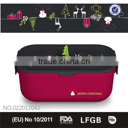 Aight Bento Box, FDA Approved, BPA Free , Eco-friendly Material by Cn Crown photo-4