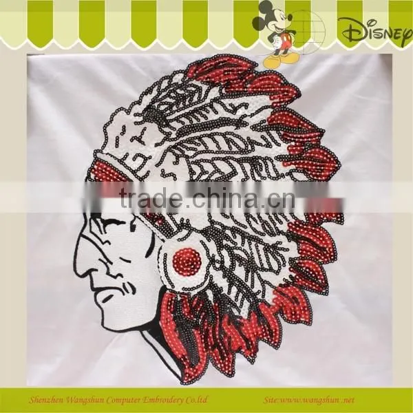 Hot Sale New Design Indian Embroidery Badge Sew On Jacket photo-2