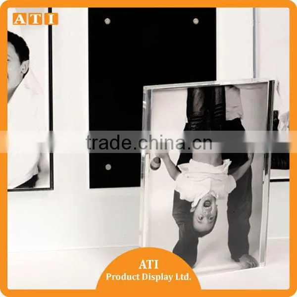 ATI Supplier Transparent Plexiglass Photo Frame Cube photo-4