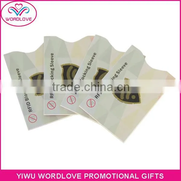 RFID Card Bolcking Sleeve, Protective ID Card Holder Wallet photo-3