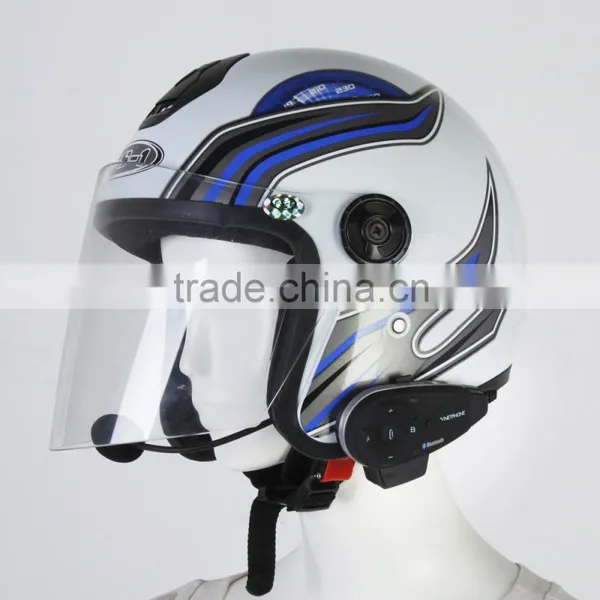 Vnetphone V5 1200m 5-way Full Duplex Intercom Motorcycle Bluetooth Headset Wireless bt Walkie Talkie photo-4