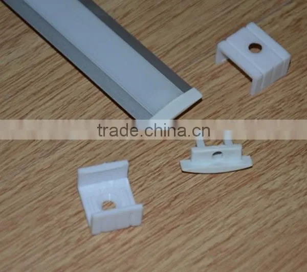 Falt Profile Suit for 5-12mm Strips EXW Price Recessed 7mm Thickness Aluminum Profile Led Strip Light photo-2
