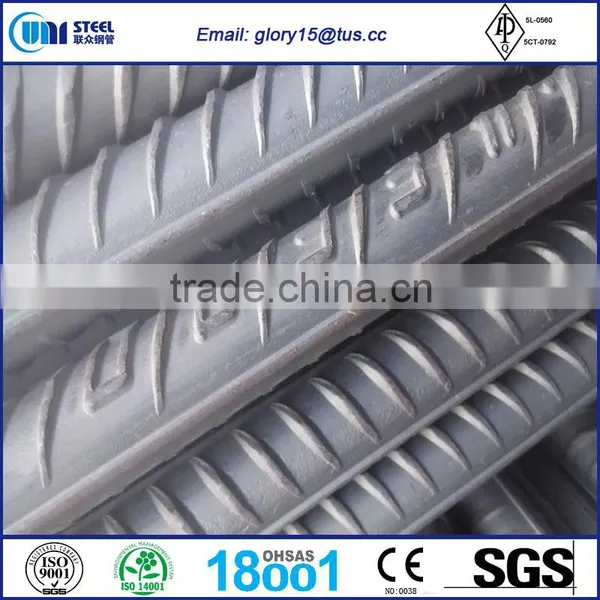 Jis G3112/ ASTM A615/BS 4449 Rebar or Deformed Steel Bar Maufacturer