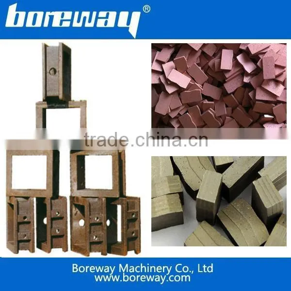 Ductile iron frame for diamond segment production