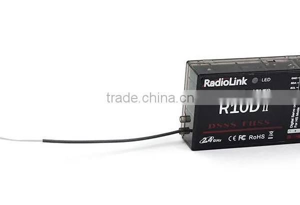 RadioLink AT10II 2.4G 10CH Radio Transmitter With R10DII Receiver photo-6