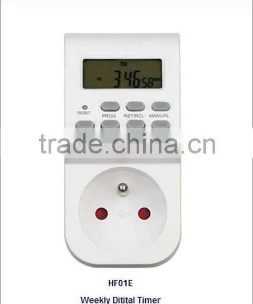 Weekly smart electronic LCD digital timer