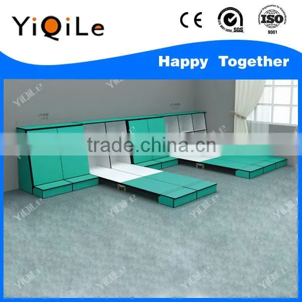 Wholesale Foldable High Quality Cheap Price Plastic Bed for Kids in Kindergarten photo-6