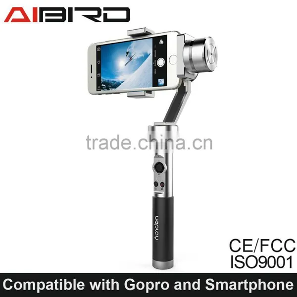 Brushless Aluminum Alloy Uoplay for Smartphone up to 6inch and go Pro photo-2
