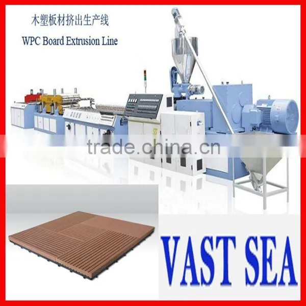 Wood Plastic Composite Production Line/machine/extrusion Line