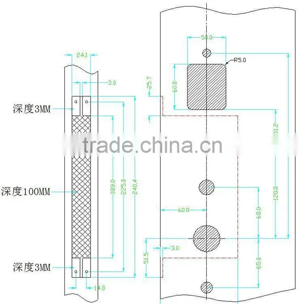 Hotel Door Lock System Price Self Locking Door Lock With Remote Control Optional photo-6