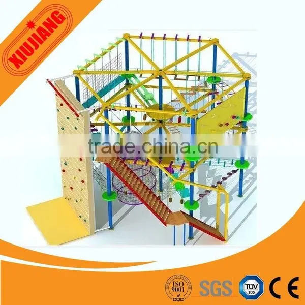 New Attraction!!! Funny Ropes Climbing Outward Development For Kids Activity Center photo-4