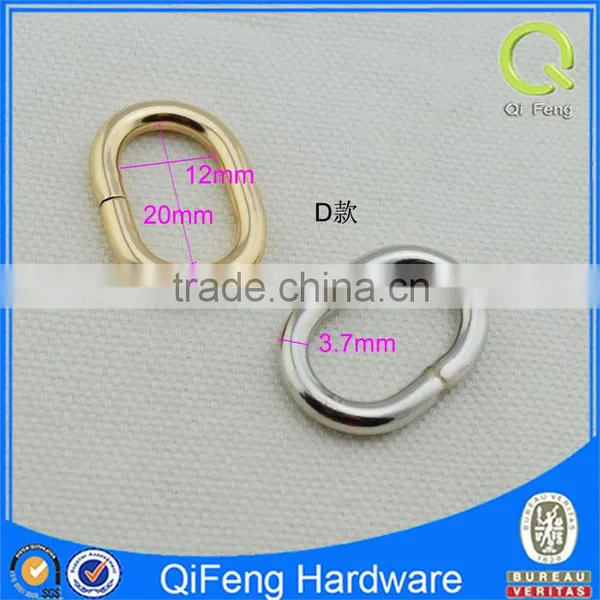 All Size of Oval Ring for Bag Different Size Handbag Oval Ring Metal Bag Ring photo-5