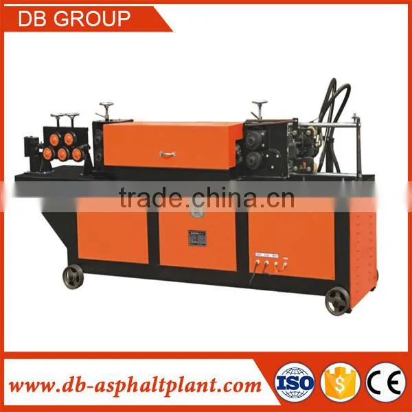rebar steel tube pipe straightening and cutting machine