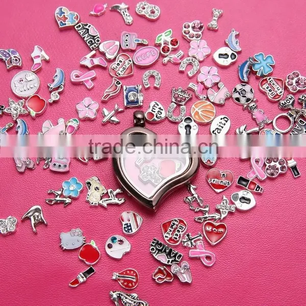 Best Sell Fancy Floating Charm Locket Perfume Locket