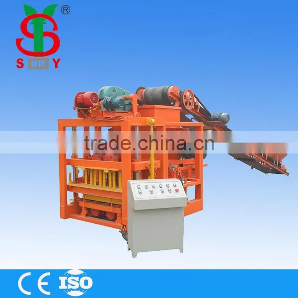 Introduction of QTJ4-26C Semi-automatic Concrete Block Making Machine Supplier in China photo-2