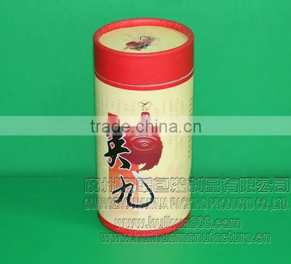 Luxury Customized Printed Round Paper Carton Cosmetic Packaging Tube photo-4