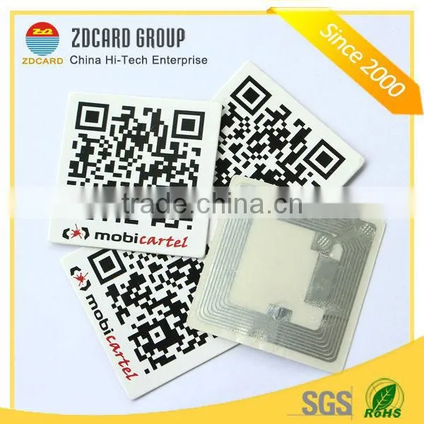 Unique RFID 2D Barcode QR Code Sticker photo-3