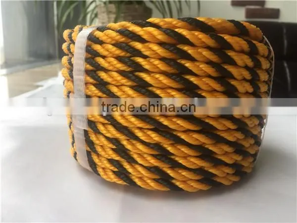 High Quality PP Monofilament 3 Strand Twisted Rope/Tiger Rope photo-2