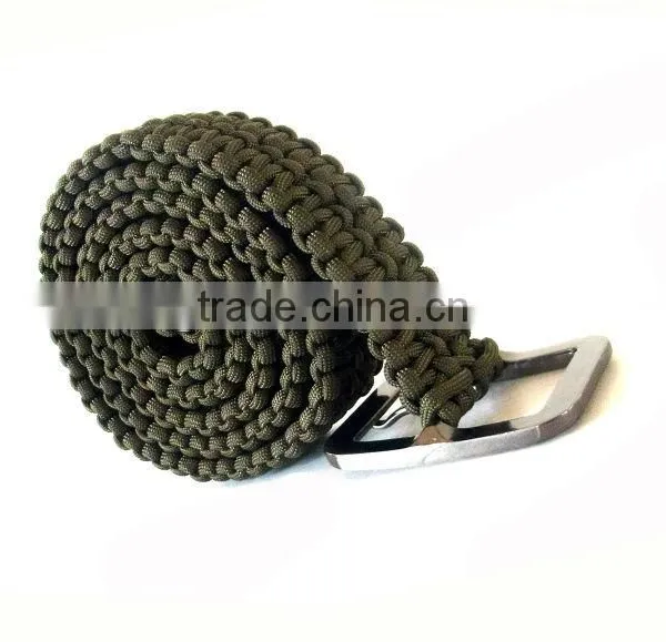 550 Military Grade Adjustable Parachute Cord Belt photo-5