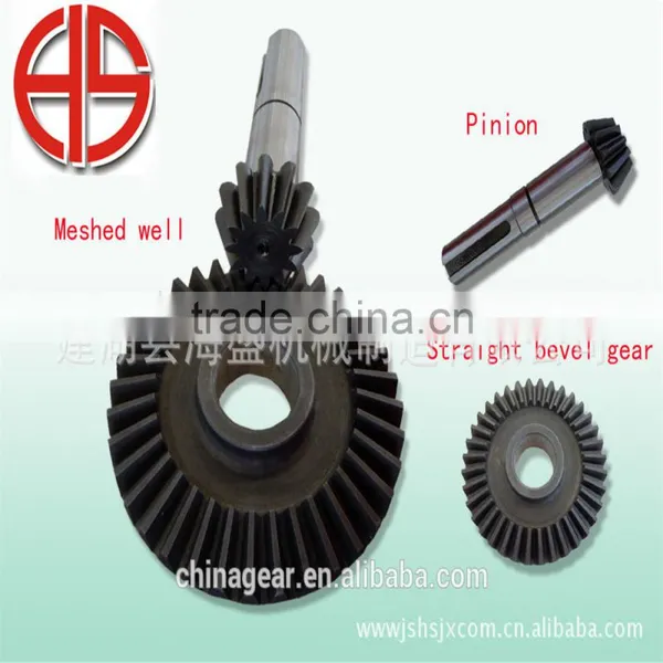 China Low Noise Lawn Mower Bevel Gear Straight Tooth Bevel Gear photo-3