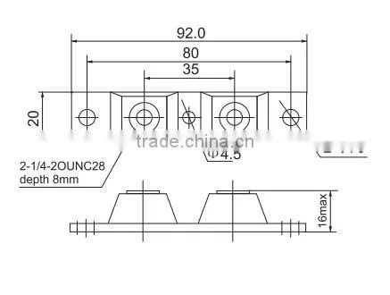 MURP 400A 100V Ultra Fast Soft Recovery Rectifier Diode Module photo-2
