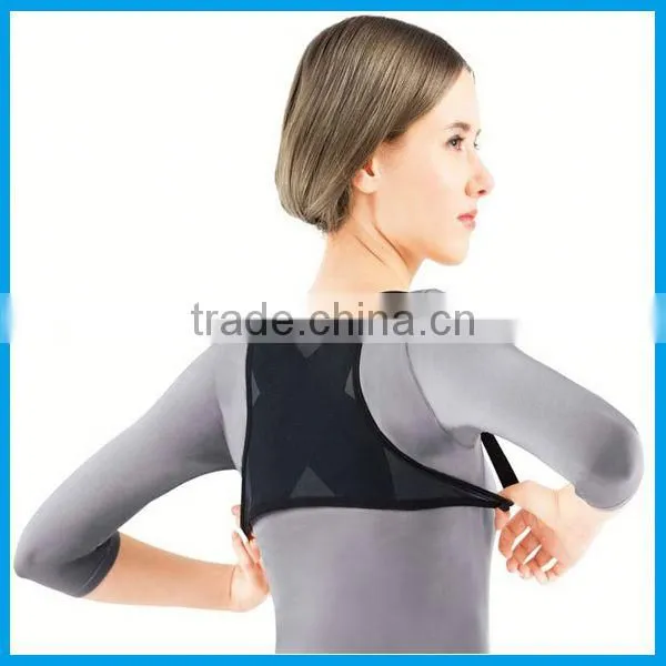 New Products 2016 Adjustable Posture Back Shoulder Supports Belt Strap Corrector photo-3