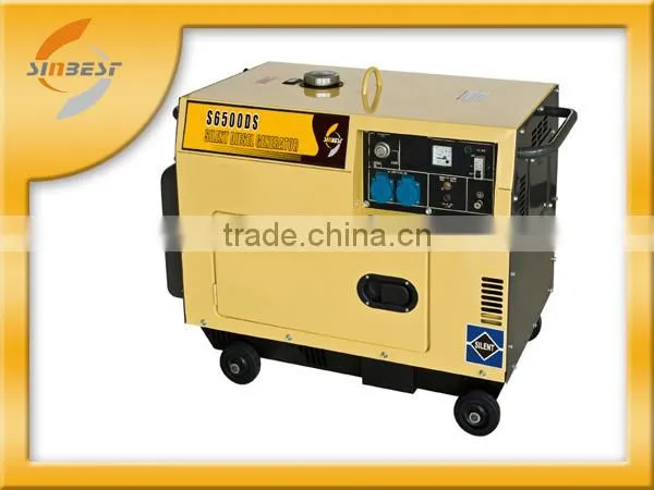 5KVA Small Three-phase Portable Silent Diesel Generator With Double Mufflers photo-2