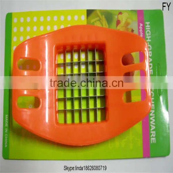 Easy to Use Stainless Steel and Plastic Manual Potato Chipper , Pototo Chips French Fries Cutter photo-4