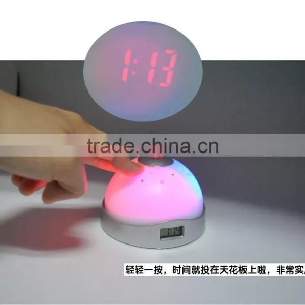 Projection Clock With LED Color-Change Projector photo-2